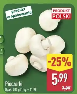 ALDI Pieczarki oferta