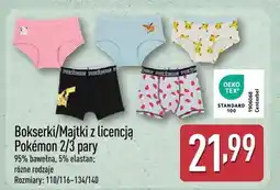 ALDI Bokserki/majtki z licencją Pokémon 2/3 pary oferta