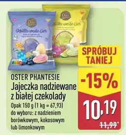 ALDI Jajeczka nadziewane z białej czekolady oferta