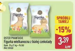 ALDI Figurka wielkanocna z białej czekolady oferta