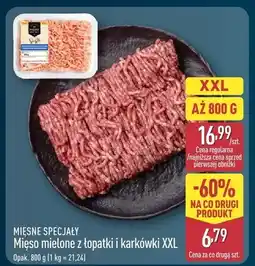 ALDI Mięso mielone z łopatki i karkówki XXL oferta