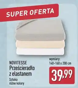 ALDI Prześcieradło z elastanem 140-160x200 cm oferta