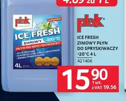 Selgros Plak Ice Fresh płyn zimowy oferta