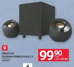 Selgros Creative Głośnik Pebble Plus 2.1 oferta