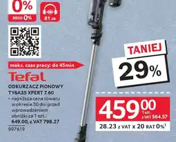 Selgros Tefal Odkurzacz pionowy TY6A35 XPERT 7.60 oferta