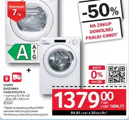 Selgros Candy Suszarka CSOE H7A2TE-S oferta