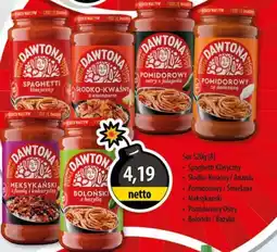 DUO-TES Dawtona Sos oferta