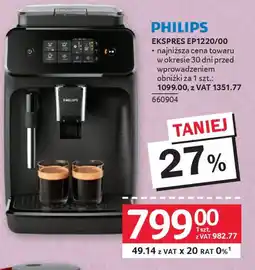 Selgros Philips Ekspres EP1220/00 oferta