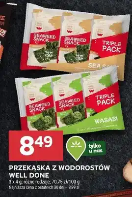 Przekąska z wodorostów