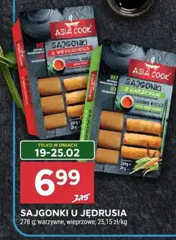 Stokrotka Sajgonki u jedrusią warzywne, wieprzowe oferta