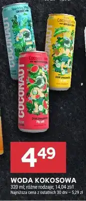 Stokrotka Woda kokosowa gazowana oferta