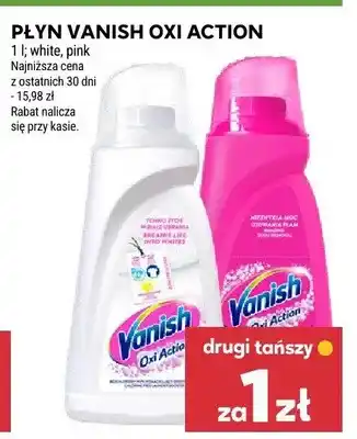 Płyn Vanish Oxi Action white, pink