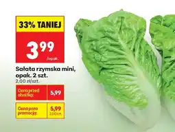 Biedronka Sałata rzymska mini 2 szt oferta