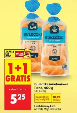 Biedronka Bułeczki śniadaniowe oferta