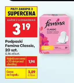 Biedronka Podpaski Classic oferta