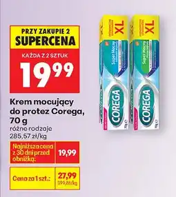 Biedronka Krem mocujący do protez Corega oferta