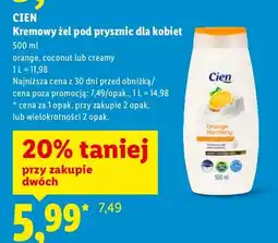 Lidl Kremowy żel pod prysznic dla kobiet orange oferta