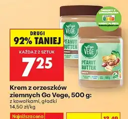 Biedronka Krem z orzeszków ziemnych z kawałkami, gładki oferta