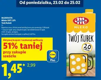 Mleko UHT 2,0% Twój Kubek