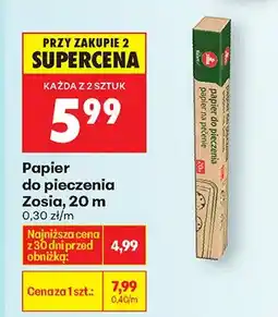 Biedronka Papier do pieczenia oferta