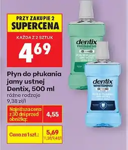Biedronka Płyn do płukania jamy ustnej Fresh Breath różne rodzaje oferta