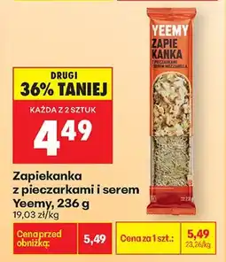 Biedronka Zapiekanka z pieczarkami i serem oferta