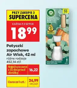 Biedronka Patyczki zapachowe różne rodzaje oferta