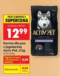 Biedronka Karma sucha z jagnięciną dla psa oferta