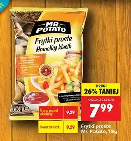 Biedronka Frytki proste hranolky klasik oferta