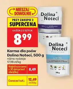 Biedronka Karma dla psów Premium Lamb oferta