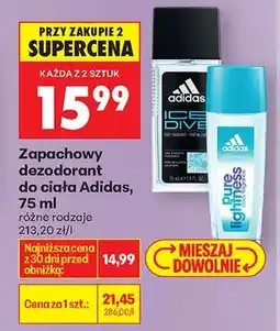 Biedronka Dezodorant zapachowy do ciała Ice Dive oferta