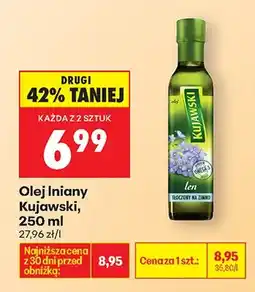 Biedronka Olej lniany oferta