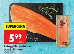 Biedronka Pstrąg filet rodzinna porcja oferta