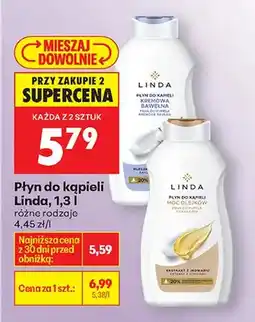 Biedronka Płyn do kąpieli kremowa bawełna oferta