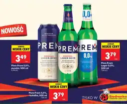 Biedronka Piwo Prem 5,5% puszka oferta