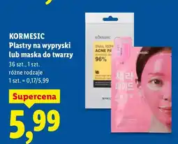 Lidl Plastry na wypryski oferta