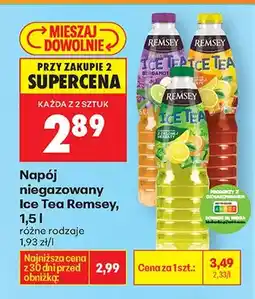 Biedronka Napój niegazowany Ice Tea cytrynowy oferta