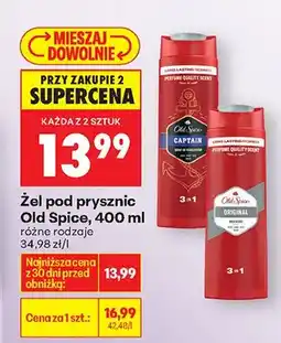 Biedronka Żel pod prysznic Old Spice 3-1 oferta