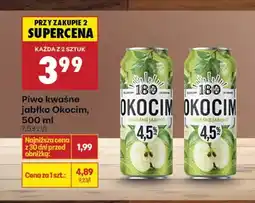 Biedronka Piwo kwaśne jabłko oferta