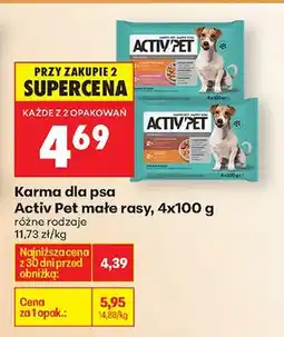 Biedronka Karma dla psa małe rasy oferta