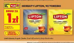 Biedronka Herbata Earl Grey, 92 torebki oferta