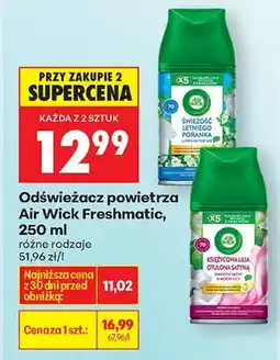 Biedronka Odświeżacz powietrza Świeżość Letniego Poranka oferta