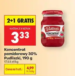Biedronka Koncentrat pomidorowy 30% oferta