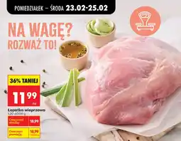 Biedronka Łopatka wieprzowa oferta