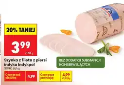 Biedronka Szynka z fileta z piersi indyka oferta