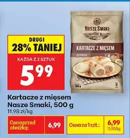 Biedronka Kartacze z mięsem oferta