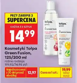 Biedronka Kosmetyki Green Fusion oferta