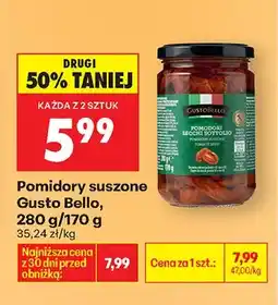 Biedronka Pomidory suszone oferta