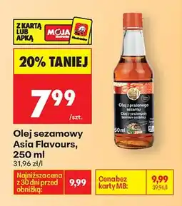 Biedronka Olej sezamowy Asia Flavours oferta
