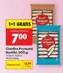 Biedronka Ciastka Prymuski orzech oferta